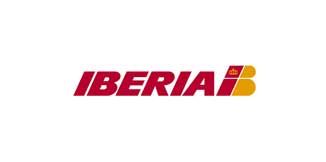 Logo of Iberia airlines