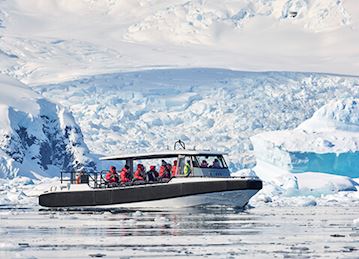 Special ops boat tour group, Antarctica