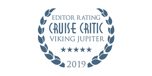 Cruise Critic Editor Rating Award for Viking Jupiter