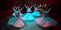 The Whirling Dervishes performing