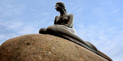 The Little Mermaid of Copenhagen, Denmark sculpture