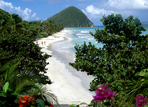 Beach in Tortola, British Virgin Islands